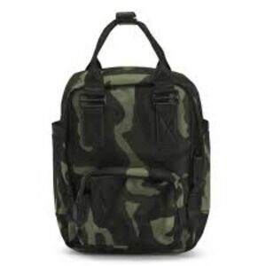 SOL &‎ SELENE Camo Nylon Iconic Printed Backpack